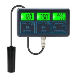 Ontway - WiFi Tuya Smart Monitor Fish Tank Aquarium spa Pool Online Water Quality Meter ph orp