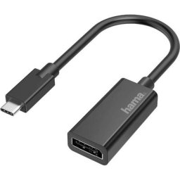 Hama - usb 2.0 Adaptateur [1x DisplayPort femelle - 1x usb-c® mâle] W431952