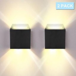 Applique led Keller Applique murale Angle réglable Escaliers Extérieur IP65 Lampe de salle de bain