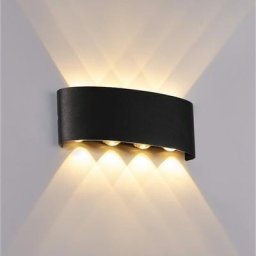 Applique murale chambre Applique Murale led 8W, Lumière Blanc Chaud 3000K, Applique Murale étanche