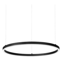 Oracle Slim dali Dimmable Round 50cm Plafonnier led Intégré Noir, 3000K - Ideal Lux