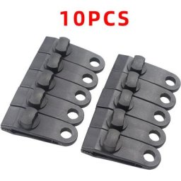 Dolaso - 10 Pèces Tente Clips Clips de Verrouillage Clip de Tente Réutilisable Clip de Bâche