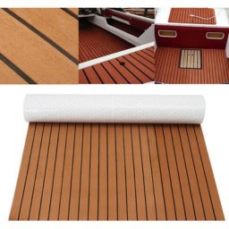 1200x2400mm 5mm d'épaisseur mousse eva Faux teck feuille bateau Yacht tapis de sol en teck