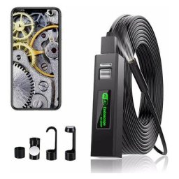 Camera Endoscopique Endoscope WiFi Caméra d'inspection usb, 1200P hd Caméra Endoscope IP68 Etanche