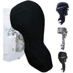 Housse Moteur Bateau, Bache de Protection Moteurs Hors-Bord 210D avec Revêtement uv, Bâche étanche