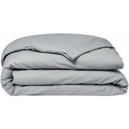 Housse de couette 100% coton bio organic - gris acier 240X220