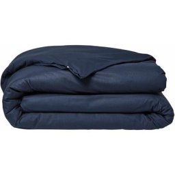 Housse de couette 100% coton bio ORGANIC - BLEU NAVY 240X220