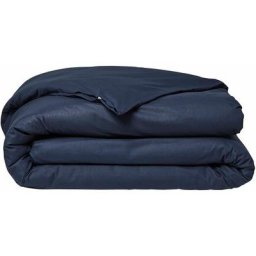 Housse de couette 100% coton bio organic - bleu navy 260X240