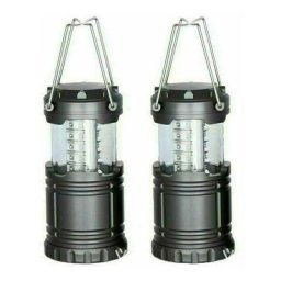 2 x Lanterne led - 100 lumens - Lampe de Camping Puissante - Parfait pour les caravanes, les