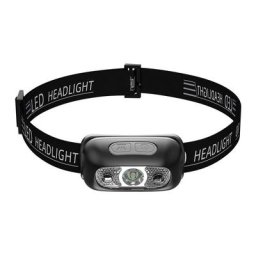 Lampe frontale rechargeable usb 500 lumens, lampe frontale de course à led ultra lumineuse et