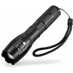 Lampe Torche led Ultra puissante XML-T6 Lampe Torche Militaire utilisable pour vélo ou randonnées
