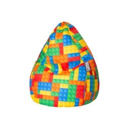 Pouf Bricks l - Multicolore