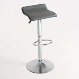 Tabourets de Cuisine - Tabouret Tim - Gris foncé - Gris foncé