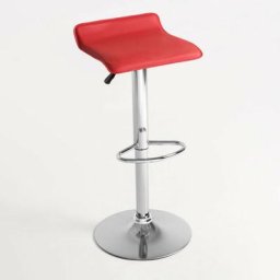 Tabourets de Cuisine - Tabouret Tim - Rouge - Rouge