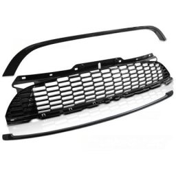 Calandre mini cooper s/jcw 06-14 R56/57/55 noir brillant - Le noir