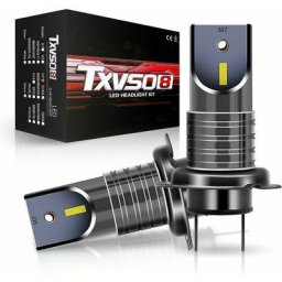 Phares de voiture à led 2 pièces 110w H7 phares de voiture à led 3000K