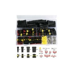 352 Pièces Imperméable à l'eau Connecteur Kit, Terminal Électriques de Voiture Étanche à 1/2/3/4