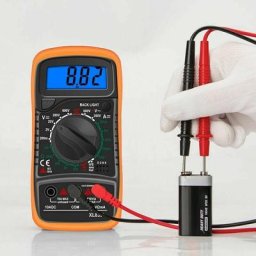 BSR - Multimètre numérique xl830l 2000 comptage Mini multimètre testeur de batterie courant tension
