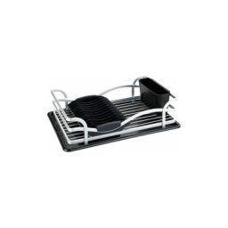 Egouttoir vaisselle inox, Egouttoir vaisselle cuisine avec plateau amovible, aluminium inox