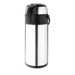 Pichet à Pompe Double Paroi en Inox 5L