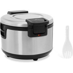 Chauffe riz Riz chauffé inox 2 températures 110 w 19 l + cuillère à riz - Rouge