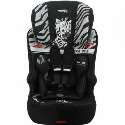Siege auto Nania racer - Isofix - Groupe 1/2/3 (9-36Kg) - Tetiere réglable en hauteur - Zebre