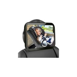 Miroir Voiture pour Bébé de Siège Arrière Taille Grande Enfant Miroir de Voiture Incassable pour