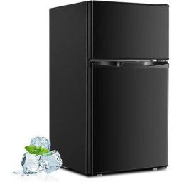 Relax4life - Réfrigérateur 59L Congélateur 28L avec Bac de Légume 2 Bacs sur Porte et 2 Tablettes