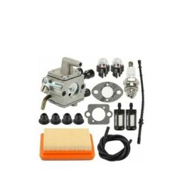 Kit filtre à air carburateur pour stihl fs120 fs200 fs250 fs300 fs350 fr350 fr45