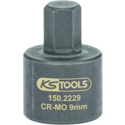 Kstools - Douille tournevis 6 pans pour étrier de frein, 9 mm