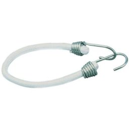 Sandows pour piscine, 60 cm,couleur beige avec embout fer pour hivernage Jardiboutique Blanc