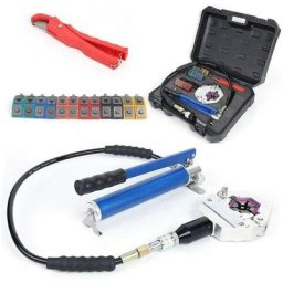 Kit d'outils de sertisseur de tuyau hydraulique 7 Les outils à main automobile, kit de réparation