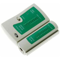 Testeur de cable reseau lan RJ45 RJ11 pc Network Tools Main, Vert, 1,05 m