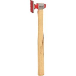 Ks tools Marteau à reteindre - panne quadrillé, 30x45mm - 140.2204