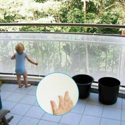 Olhetc - Filet de rail sûr de 9,8 pieds pour animaux de compagnie / enfants / jouets, filet de