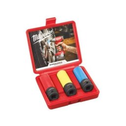 Milwaukee - Set douilles automobile 1/2 3pcs Shockwave Impact Duty 4932451568