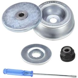 Kit d'entretien d'adaptateur de lame 5 pièces pour adaptateur de tondeuse à gazon Steele rondelle