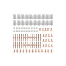 100 Pièces PT31 Consommables Plasma Decoupeur Plasma Parkside Cut 30 40 50 Consommables de