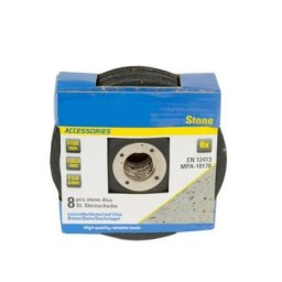 Trade Shop - Disque Flex Pour La Pierre Set 8 Pièces Disques Diamn. 125 Mm -