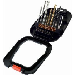 Black&decker - Coffret 16 pièces Forets Titane et embouts de vissage Black + Decker A7186