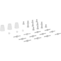 Pieces De Rechange Decoupeur Plasma Electrodes Tuyeres Buses Diffuseurs 30 Pcs - Noir, Blanc