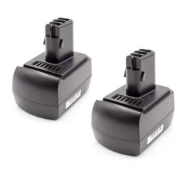 2x NiMH batterie 1500mAh (12V) pour outil électrique outil Powertools Tools comme Metabo 6.02151.50