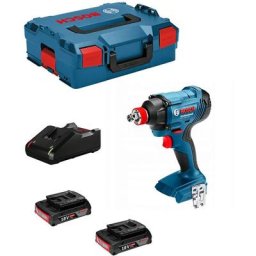 Clé à Chocs bosch gdx 18V-180 (2 x 2,0 Ah GAL18V-40 L-Boxx 136)