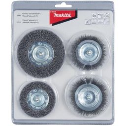 Makita - Set de 4 brosses perceuses D-65729