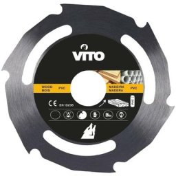 Disque 230mm Multi matériaux Bois et PVC Alésage 22.5mm Multi matériaux