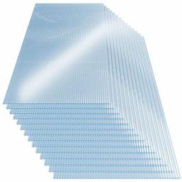 Plaque de polycarbonate creux 10,25 m² 14 unités Plaques à double paroi 4mm d'épaisseur Serre abri
