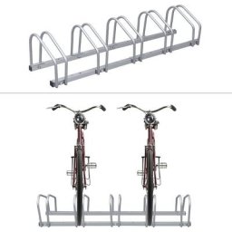 Ratelier velo 5 velos 130x32x26cm Systeme rangement pour velo