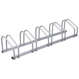 Ratelier velo Support à vélos Présentoir à vélos Porte-vélo Supports multiples roues vtt pour 5