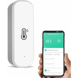 Thermomètre WiFi Tuya Smart Température Capteur Hygromètre Intérieur Thermomètre Intérieur avec