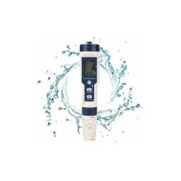 Testeur d'eau 5 en 1 Testeur Multifonctionnel de qualité de l'eau, TDS/EC/Salinité/PH/Température